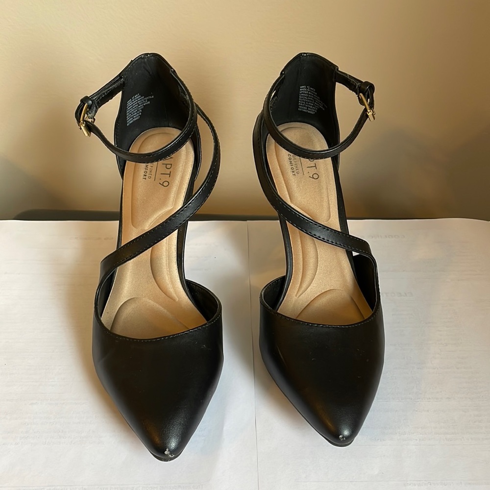 Ankle strap heels
